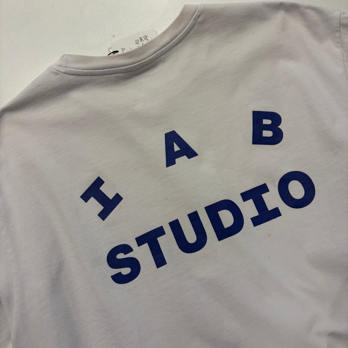 [XL] 아이앱스튜디오 IAB STUDIO 반팔 티셔츠 화이트 C516 상품이미지9