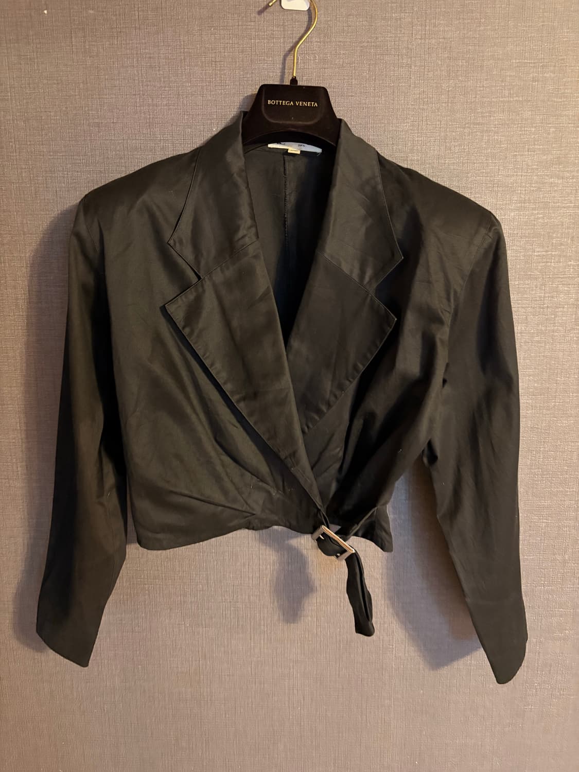 꾸레쥬 Courreges 블랙 크롭 자켓 9AR 상품이미지1