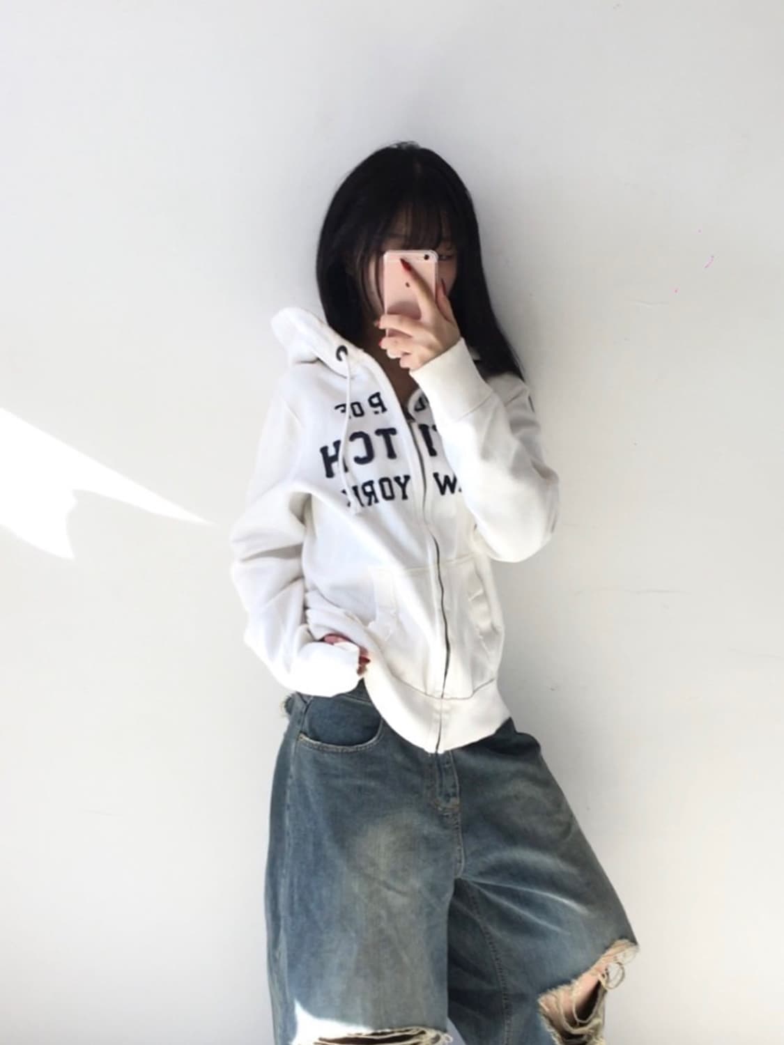 아베크롬비 스펠자수 후드집업 상품이미지2