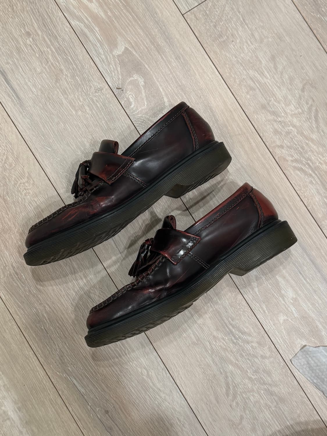 닥터마틴 로퍼 아드리안 체리레드 240 상품이미지5