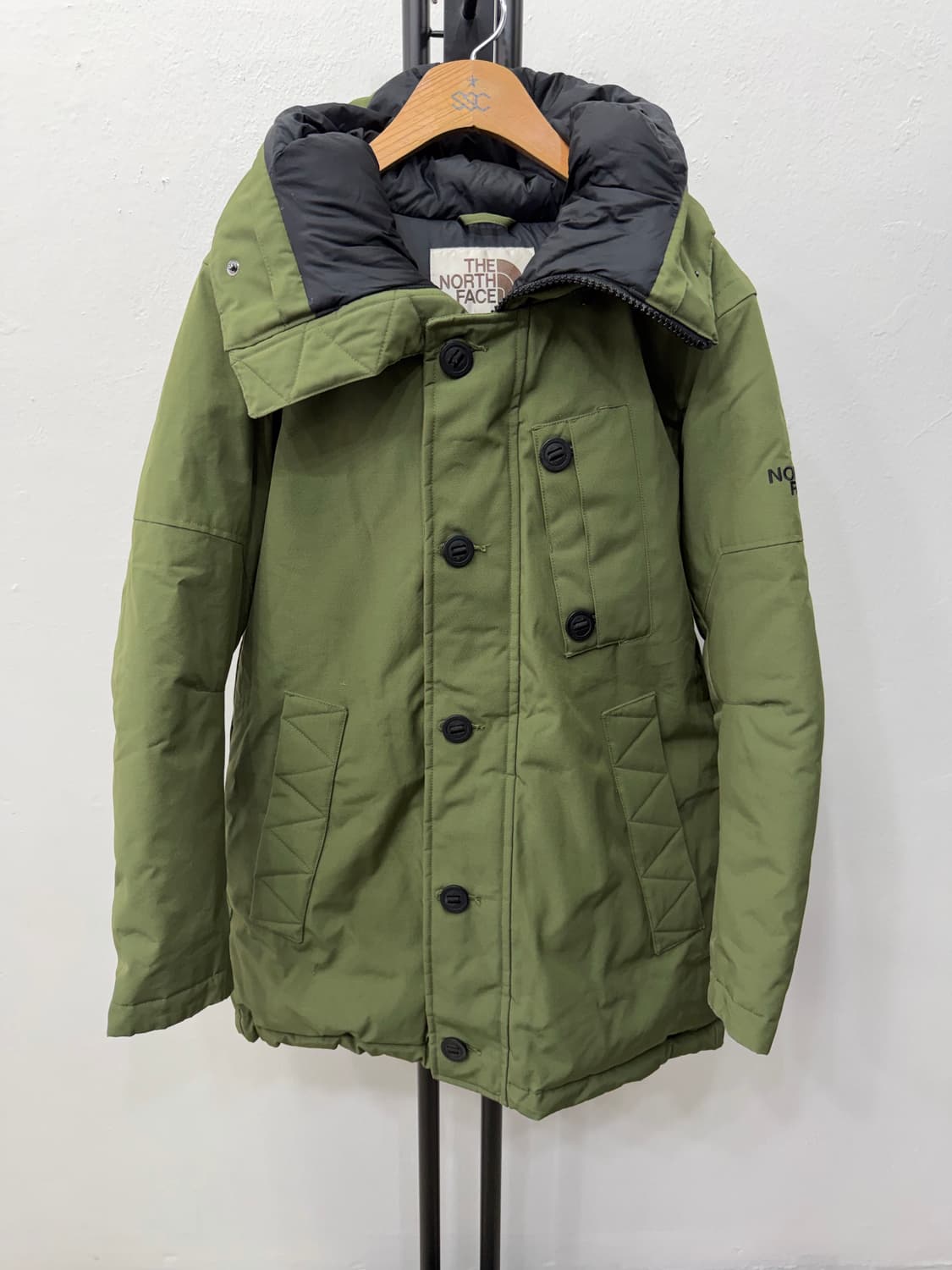 정품) 노스페이스 여성 화이트라벨  패딩 자켓 XS 상품이미지1