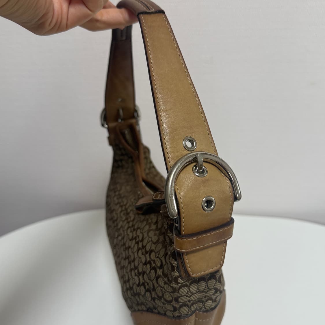 빈티지 코치 미니 토트백 상품이미지6