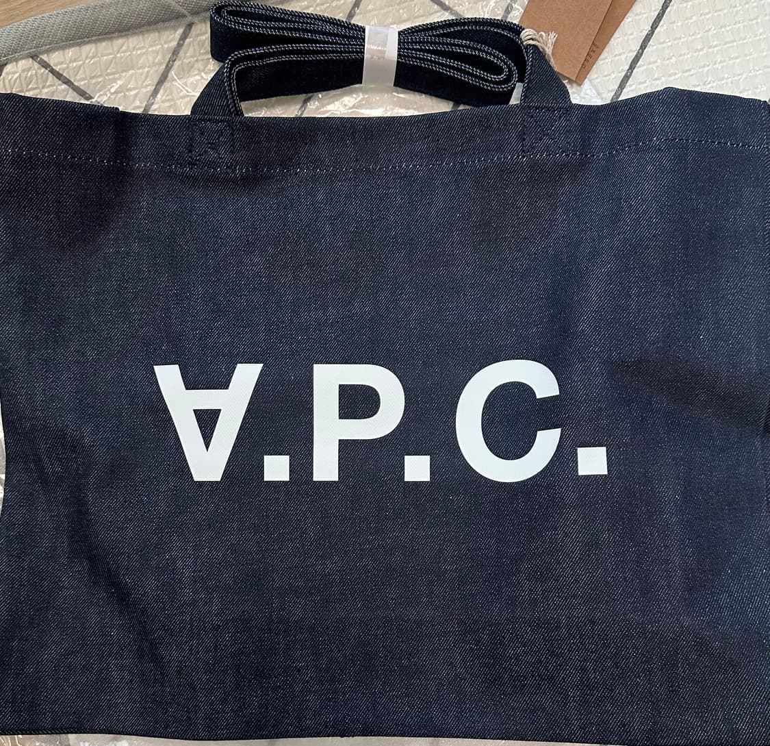 A.P.C. 아페쎄 데님 토트백 미개봉 새상품 상품이미지2