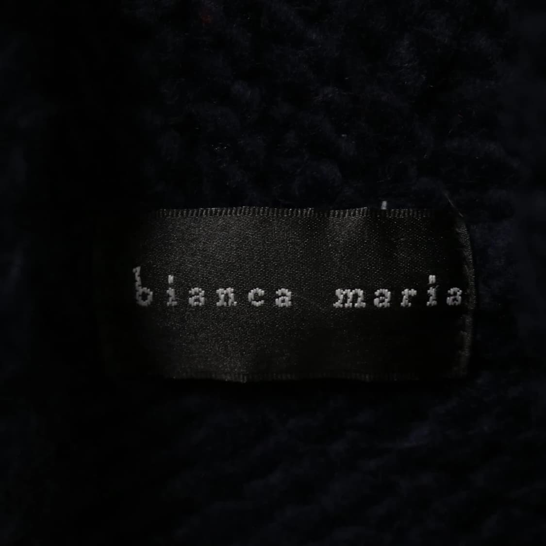 BIANCA MARIA 배색 니트 집업 61687 상품이미지7