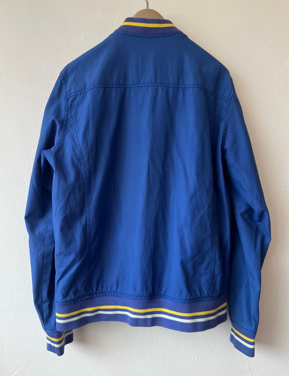 라코스테 남성 블루 코치자켓 블루종점퍼 상품이미지8