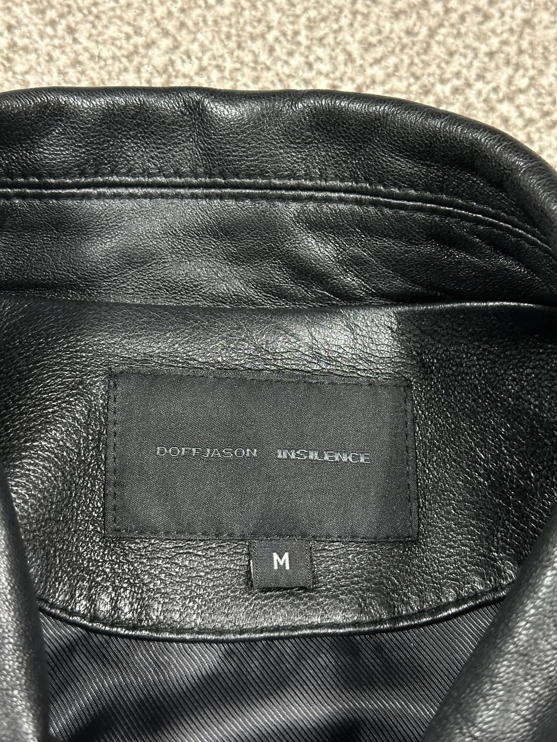 도프제이슨x인사일런스 램스킨자켓M 상품이미지4