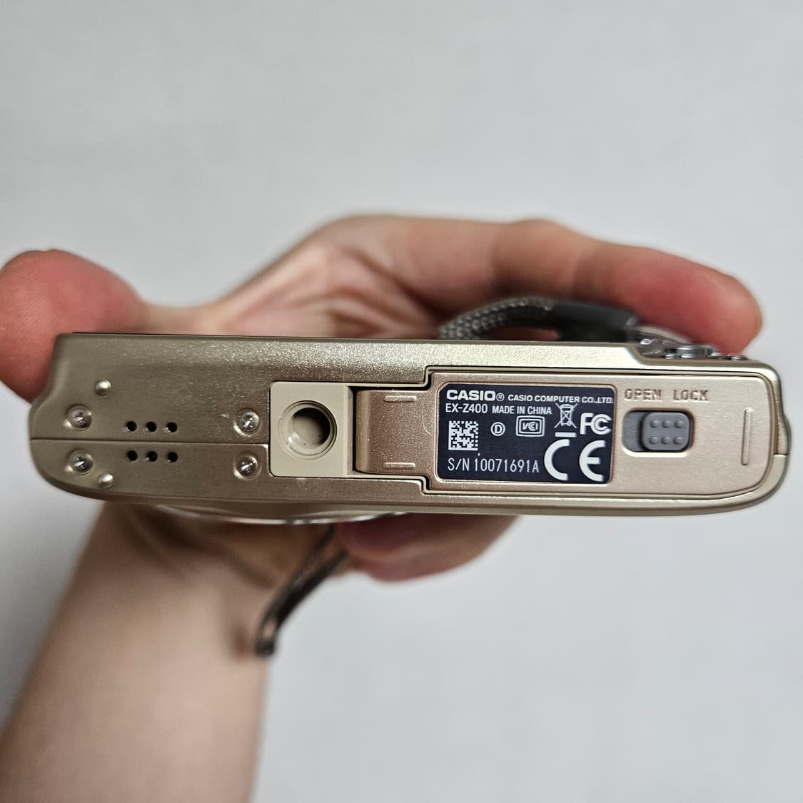 [태연 방지민 디카] 카시오 엑슬림 EX-Z400 골드 빈티지 디카 상품이미지5