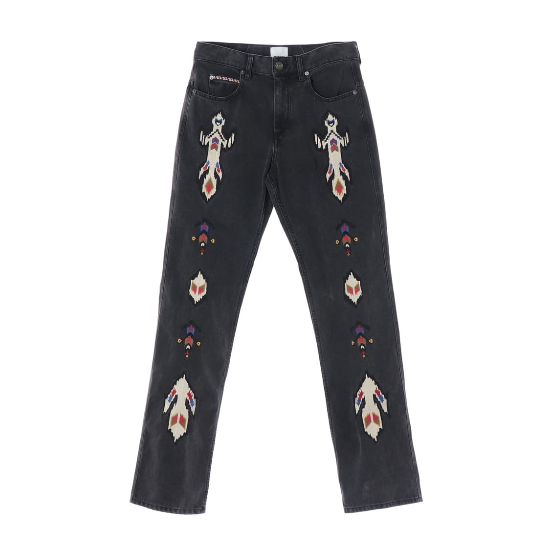 (새상품) 이자벨마랑 그레이 루이스 자수 데님 청바지 W30
 상품이미지1