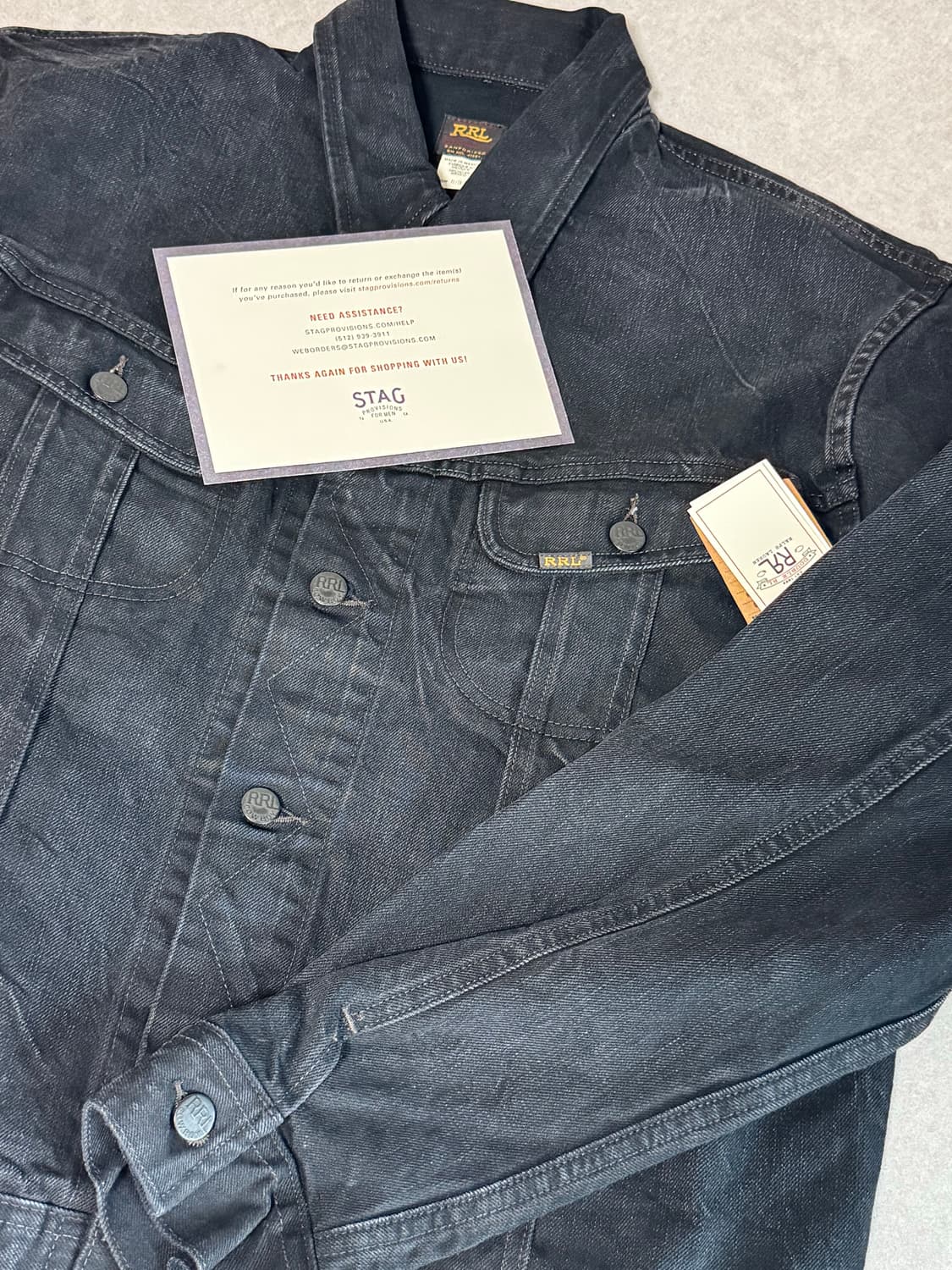 더블알엘 rrl lot271 블랙 xl 새상품 상품이미지1