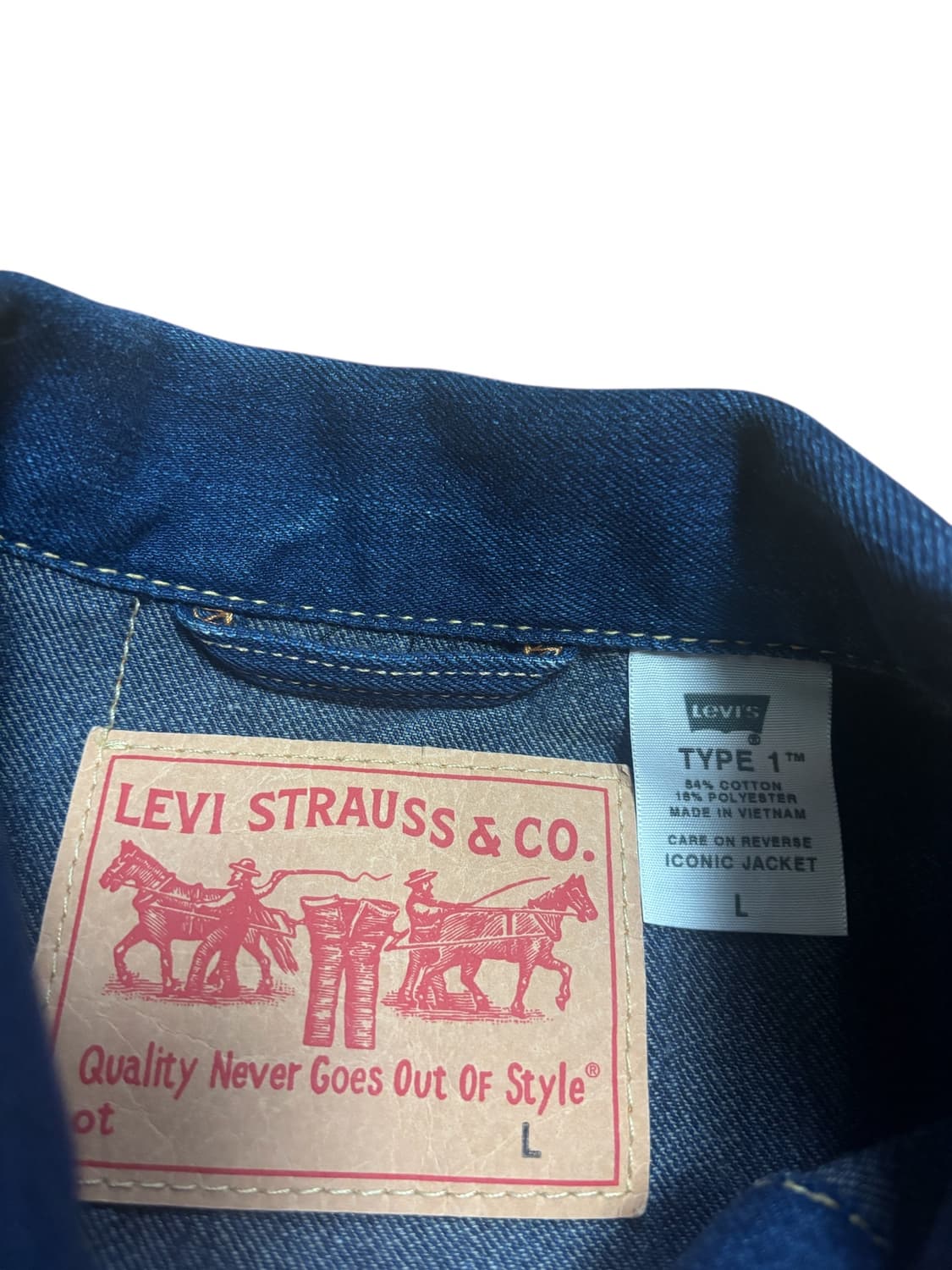 리바이스 type1 타입원 아이코닉 데님 자켓 상품이미지6