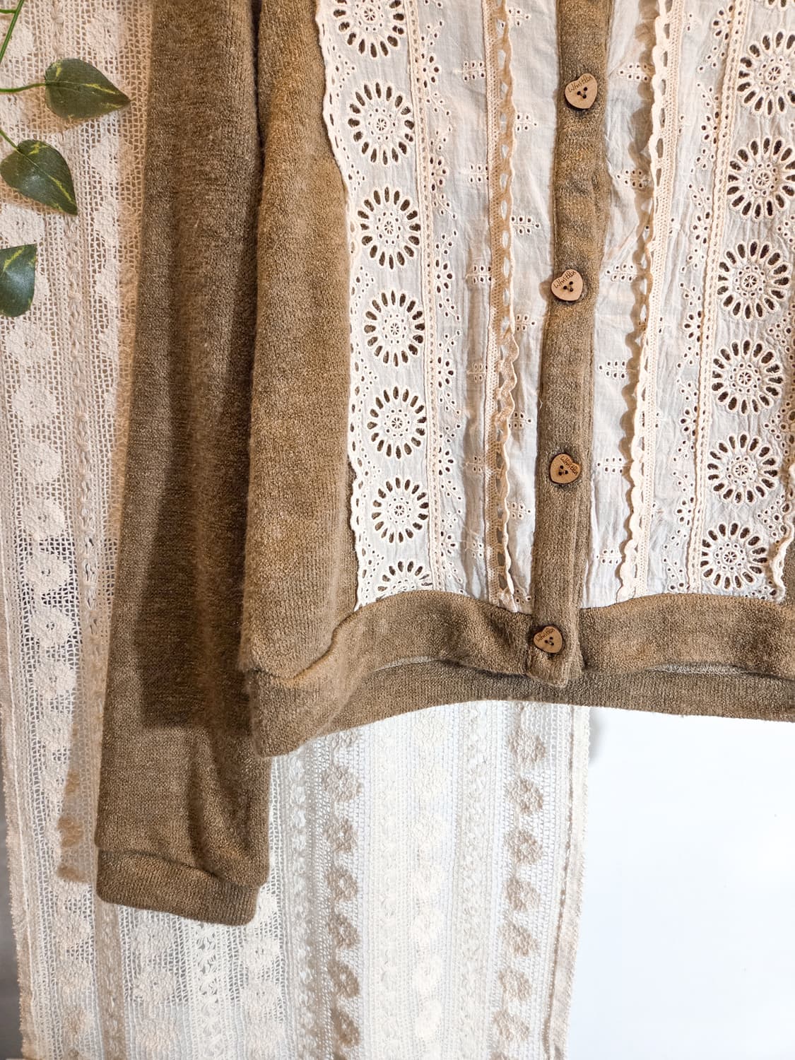 모리 레이스 가디건 상품이미지3