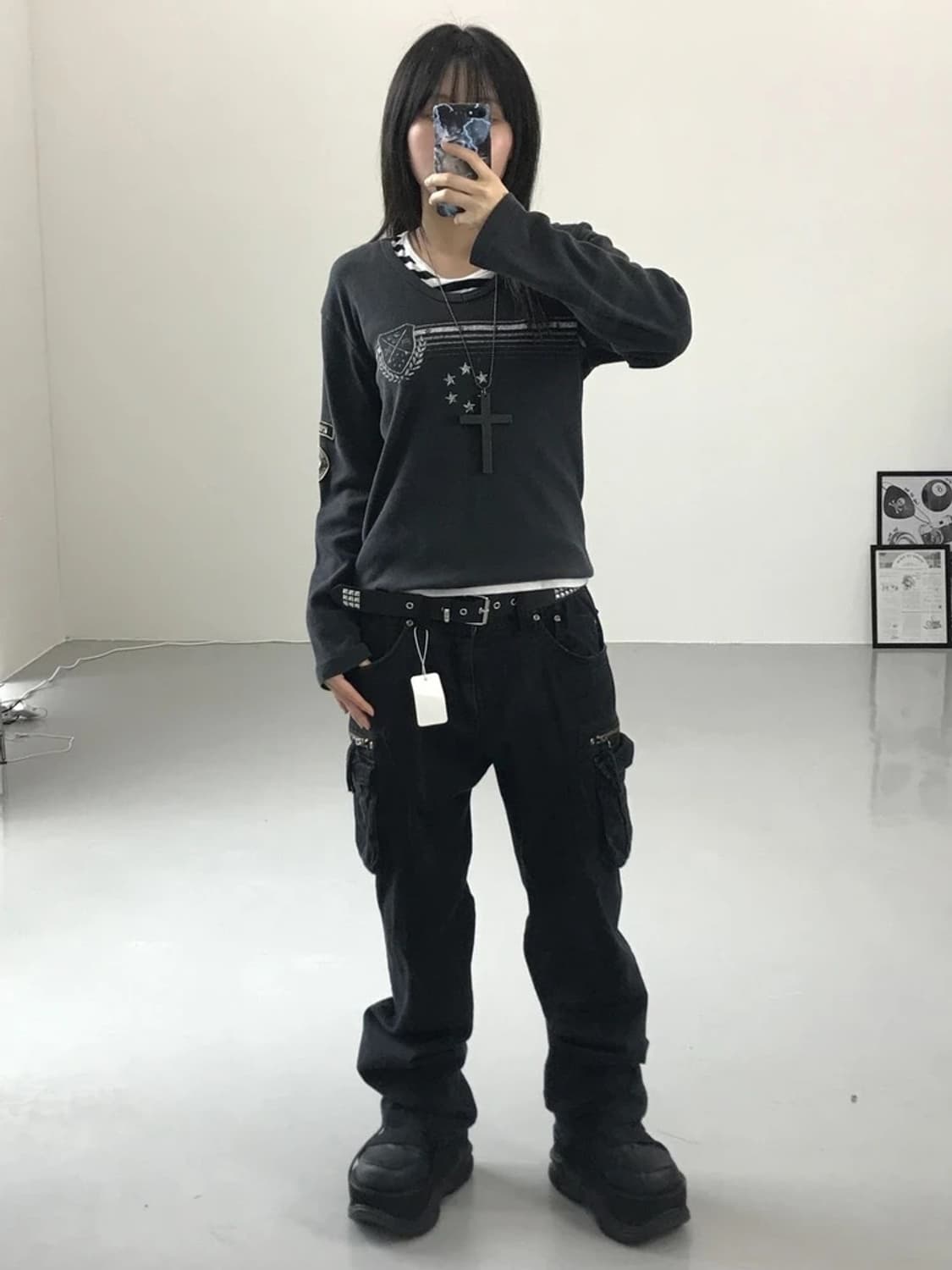 RUSS.K jpn 프린팅 롱 슬리브 상품이미지1