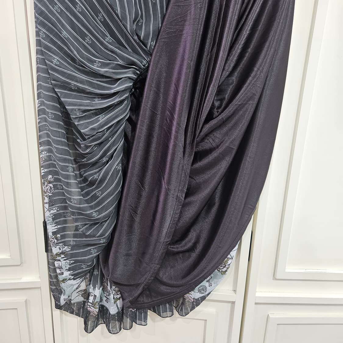 axes femme(엑시즈팜) 스트라이프 레이스 원피스 상품이미지7