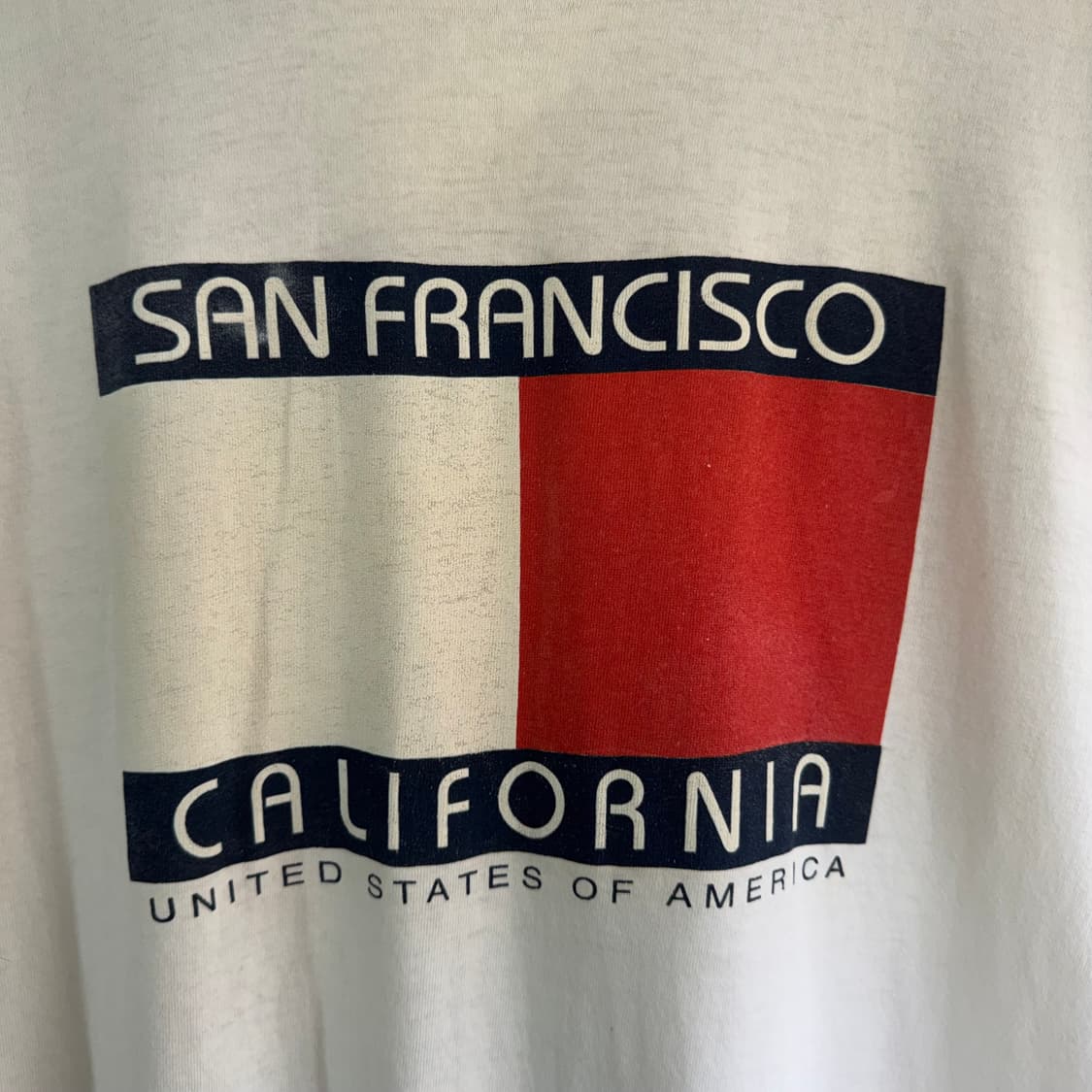 90s 후르츠오브더룸 타미힐피거 오마주 반팔티 상품이미지7