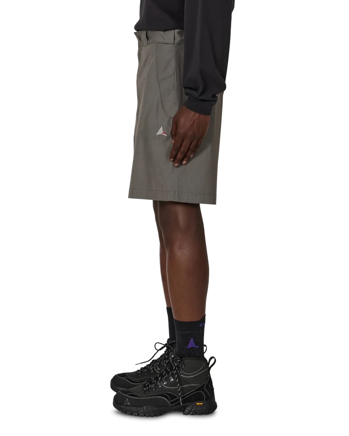 [S,M,L]로아 하이킹 26ss HIBI 치노 쇼츠/그레이 상품이미지3