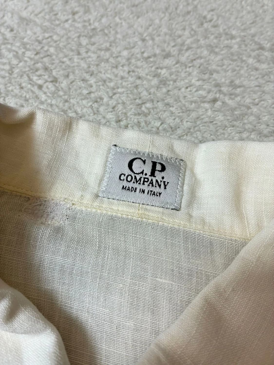 cp컴퍼니 90's 린넨 솔리드 셔츠 PN7239 상품이미지8