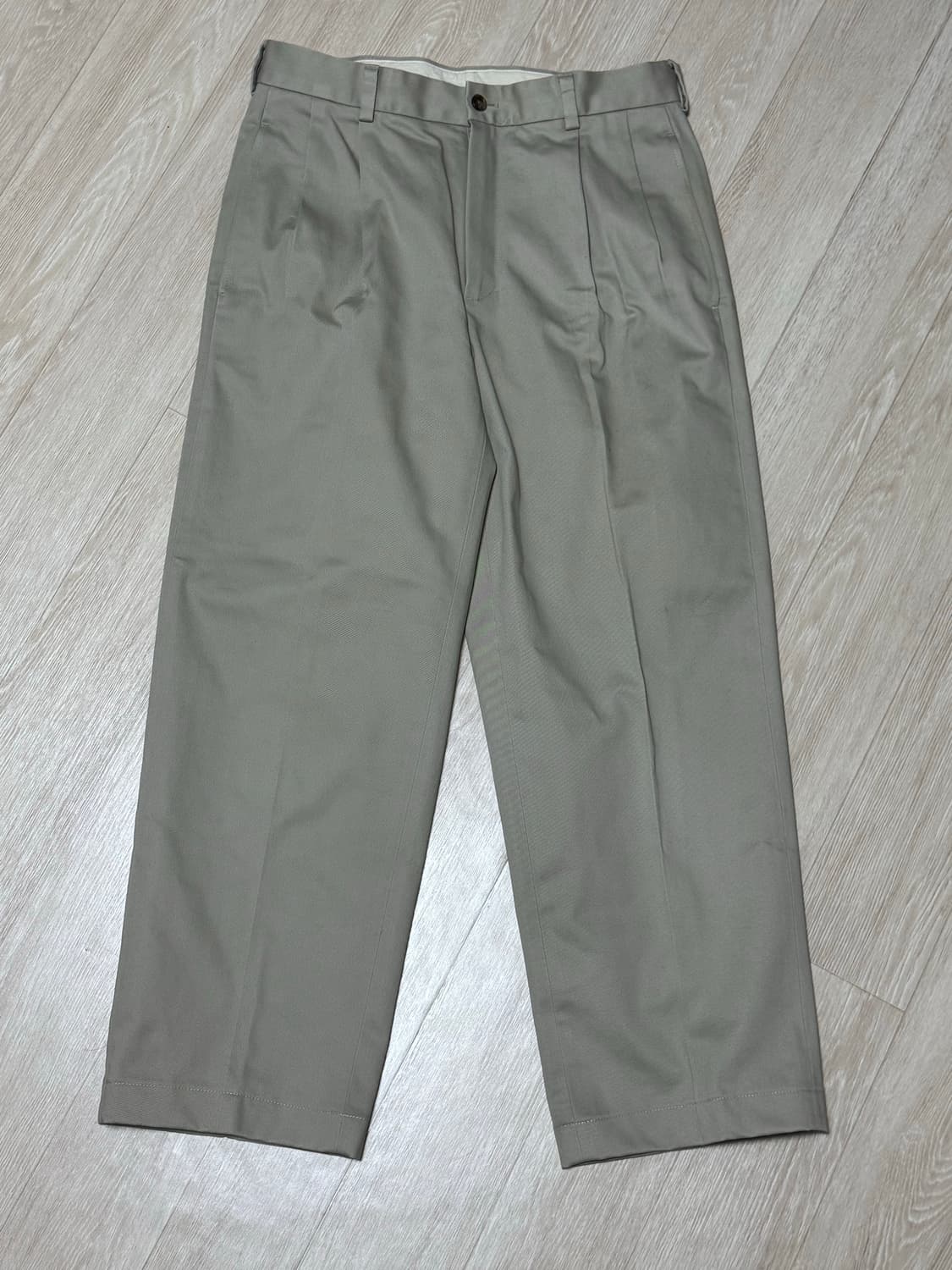 브룩스브라더스 투플리츠 베이지 치노팬츠 상품이미지1