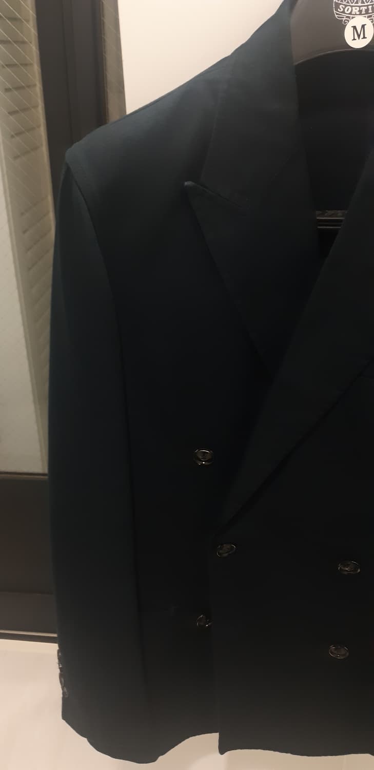 솔티 워시드 더블 브레스티드 자켓 m 상품이미지4