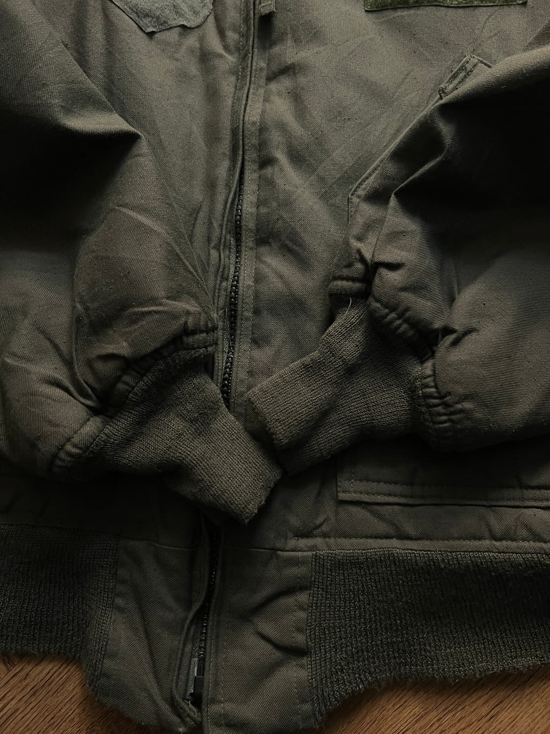 [L]90's 오리지널 미 공군 CWU-45P 새틴 항공 점퍼 상품이미지6