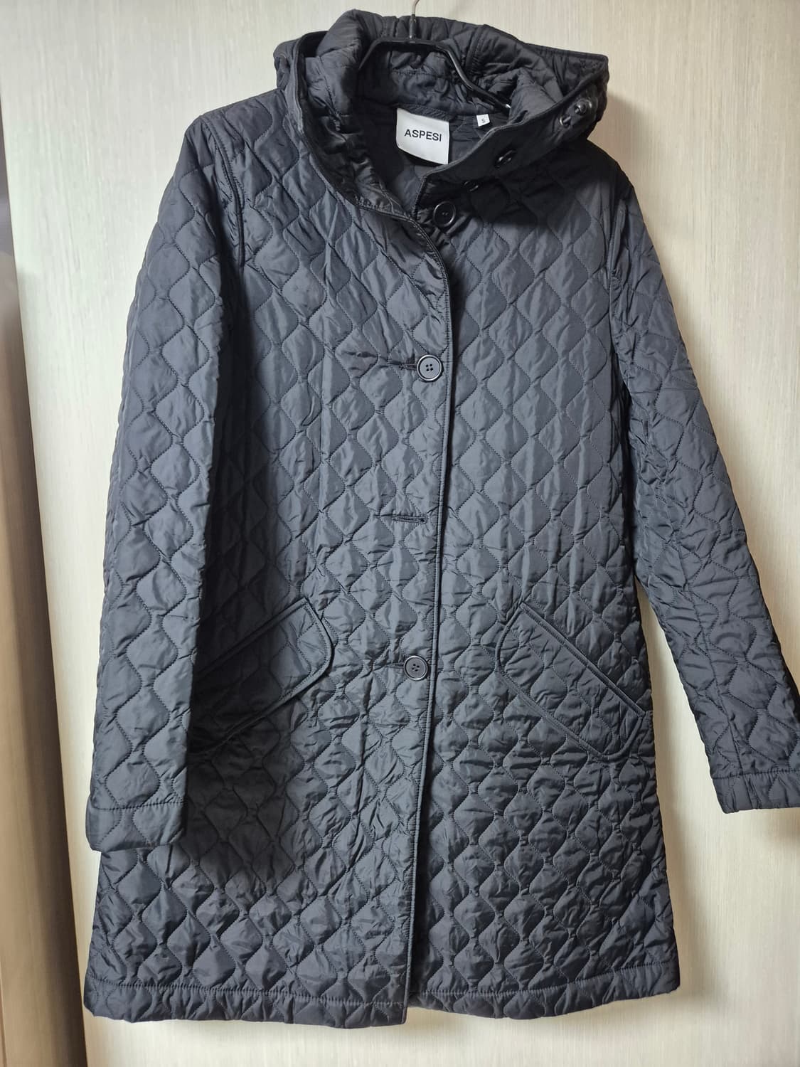(정품) 아스페시 여성 패딩코트 퀄팅 누빔코트 스몰 상품이미지1