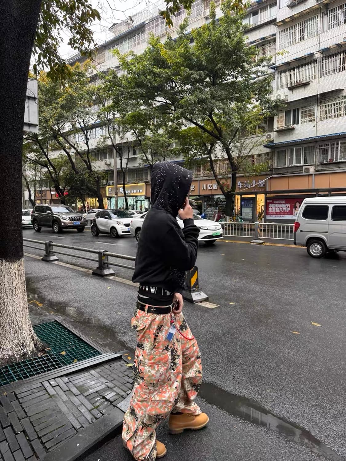 Starry Rhinestone Hoodie 상품이미지8