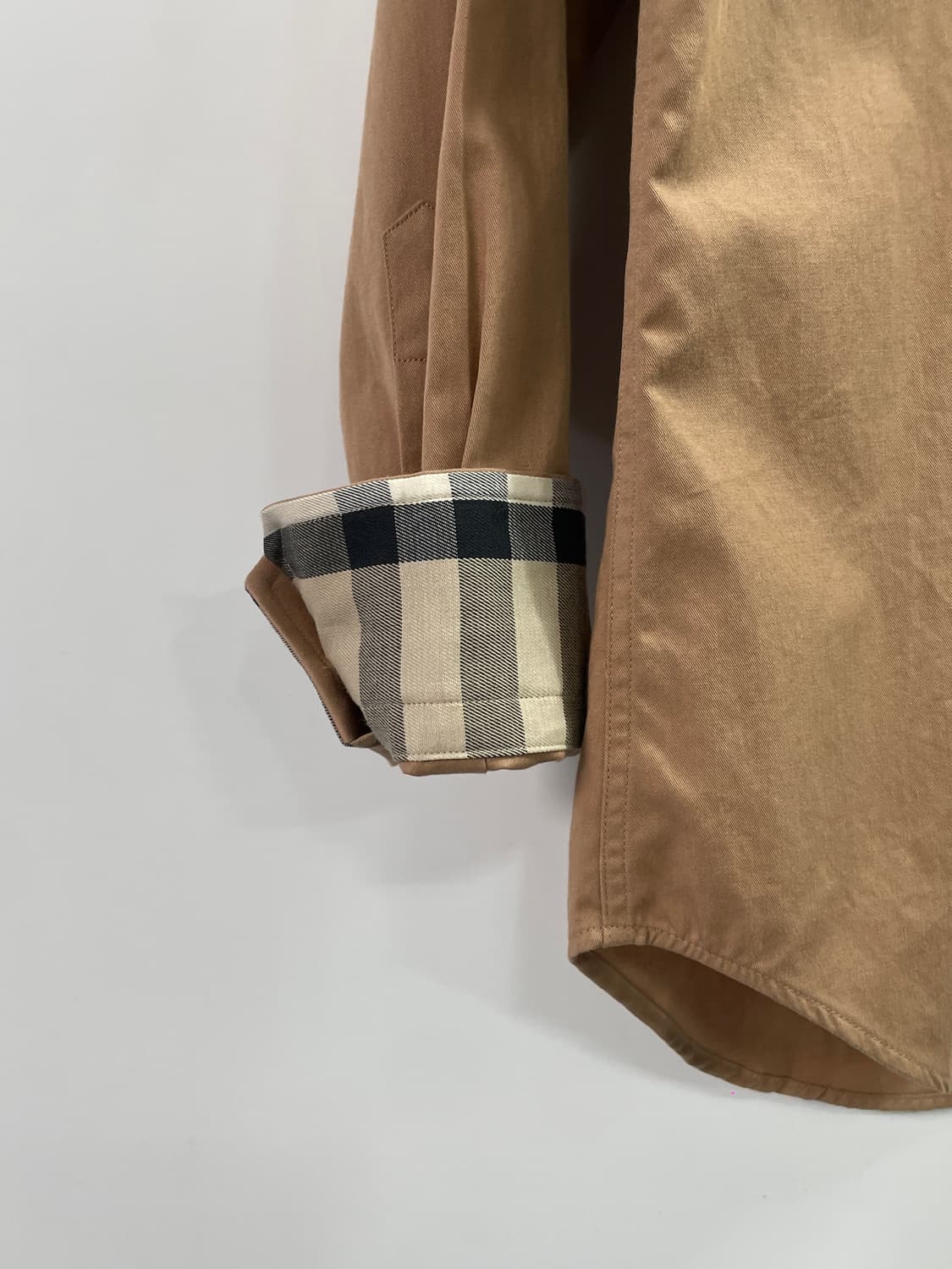 버버리 런던 베이지 긴팔 셔츠 (on.323) 상품이미지4