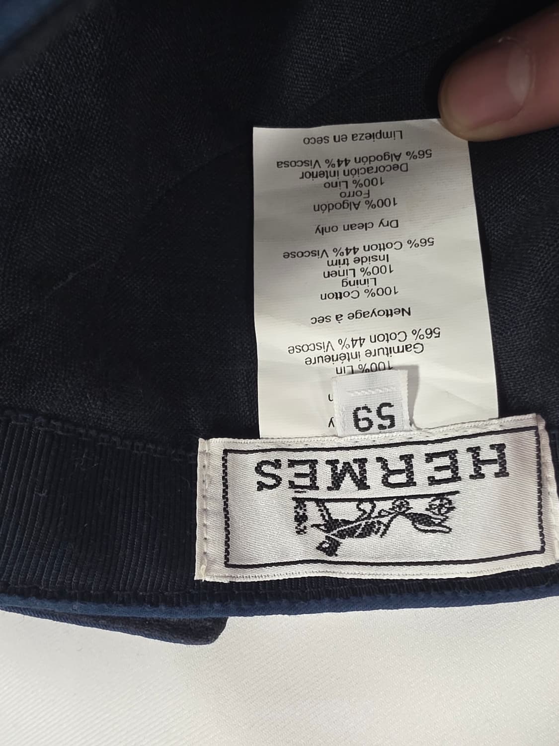 [Hermes] 에르메스 H 오디세이 임브로이더리 캡 상품이미지3