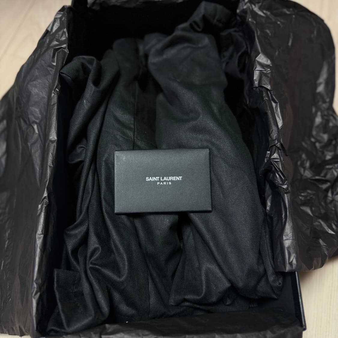 Saint Laurent 생로랑 트리스탄 슬리퍼 페이턴트 레더 로퍼 블랙 상품이미지9