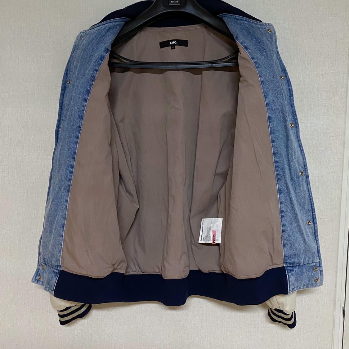 LMC 데님 바시티 자켓 상품이미지5