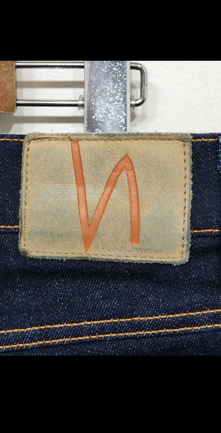 (32) 누디진 린딘 청바지 진청 스판 데님팬츠 슬림핏  상품이미지7