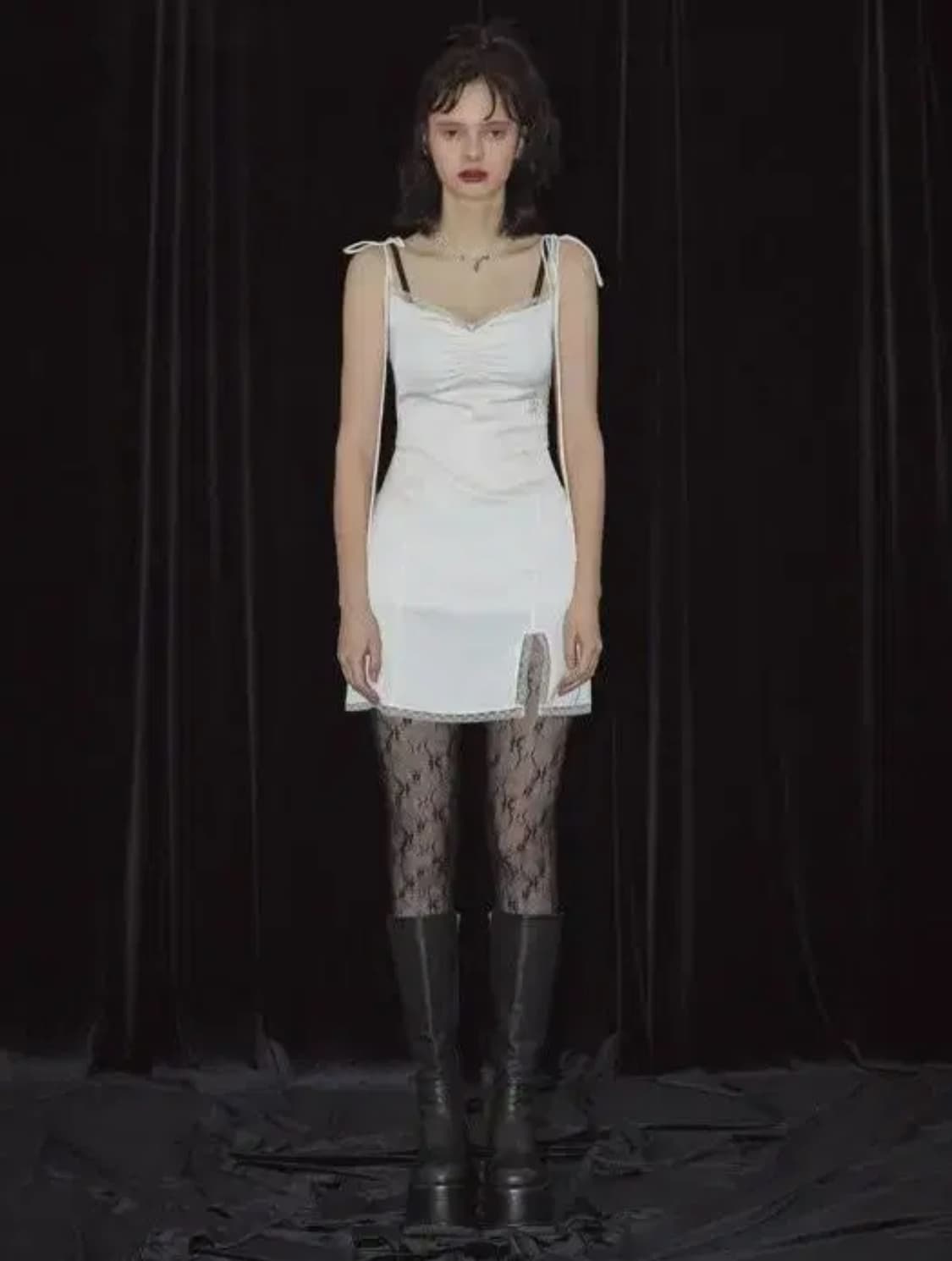 페인오어플레져 슬립 미니 원피스 상품이미지1