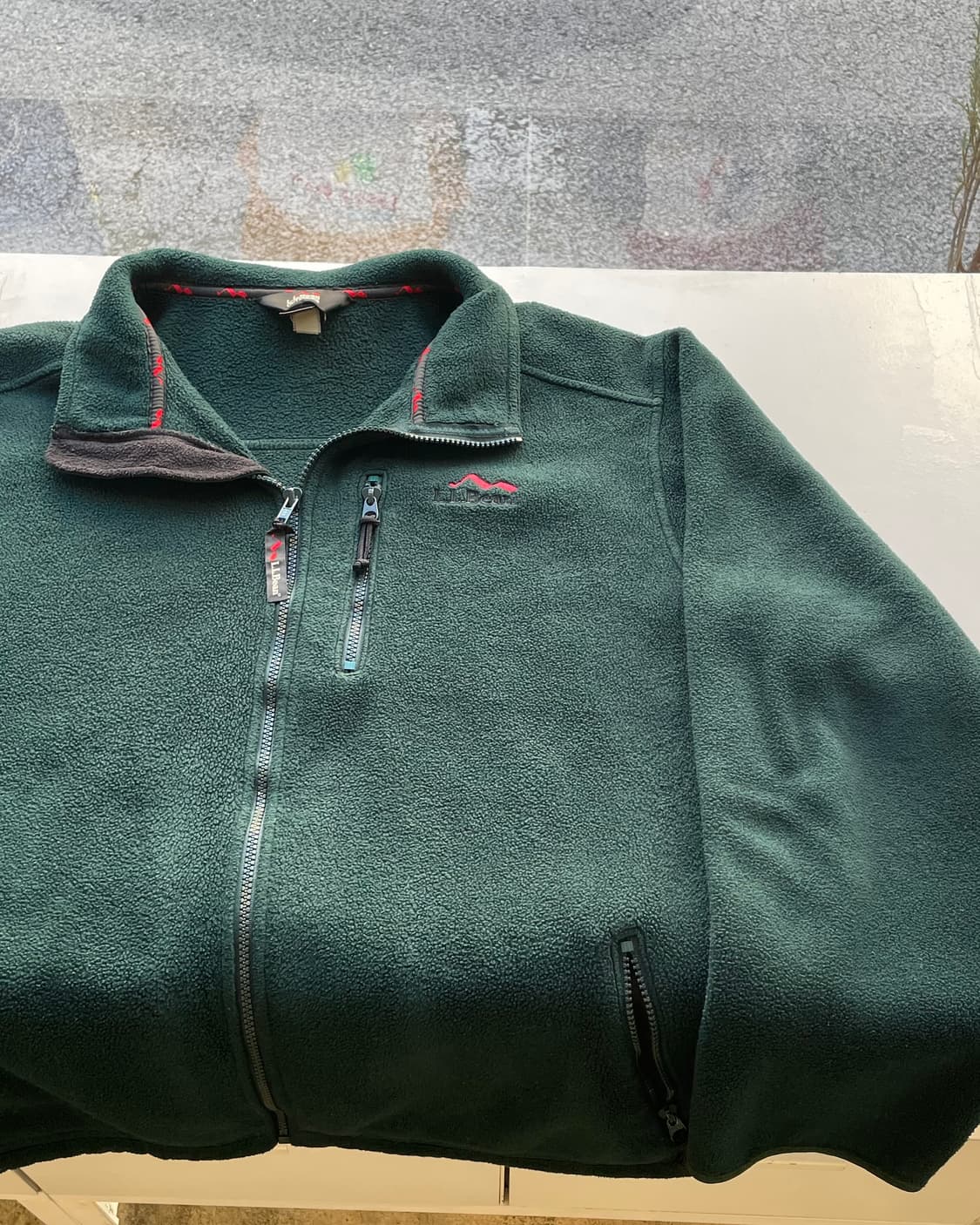 90’s USA L.L.Bean outdoor fleece zipup L 상품이미지9