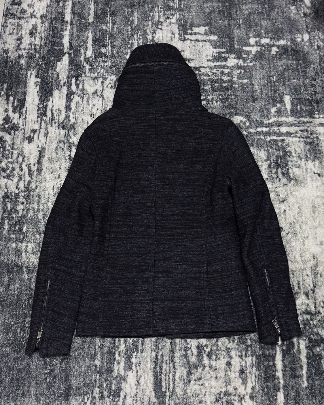 {Schlussel} 2-Way High Neck Zip Jacket   상품이미지3