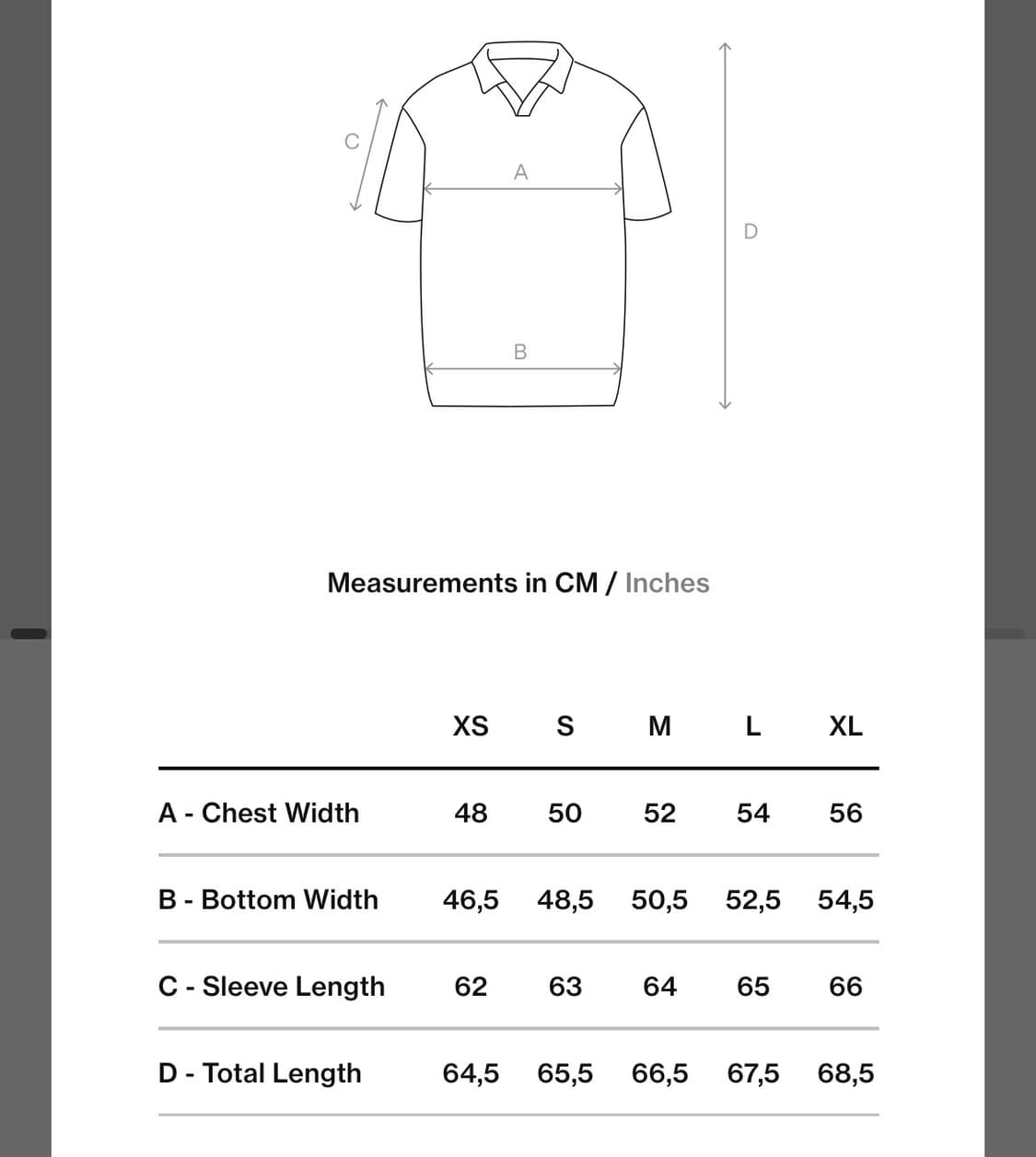 [S,M,XL]기마구아스 Mauri 레이어드 폴로 셔츠/그레이 상품이미지10