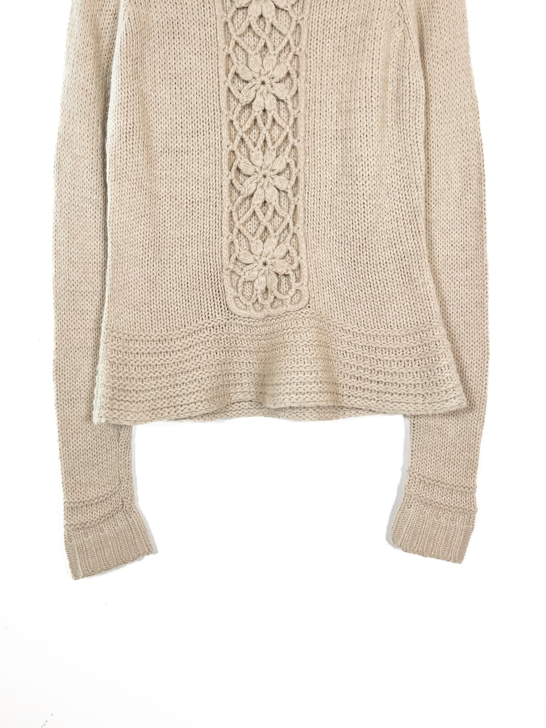 빈티지 울 앙고라 크로셰 니트 상품이미지3