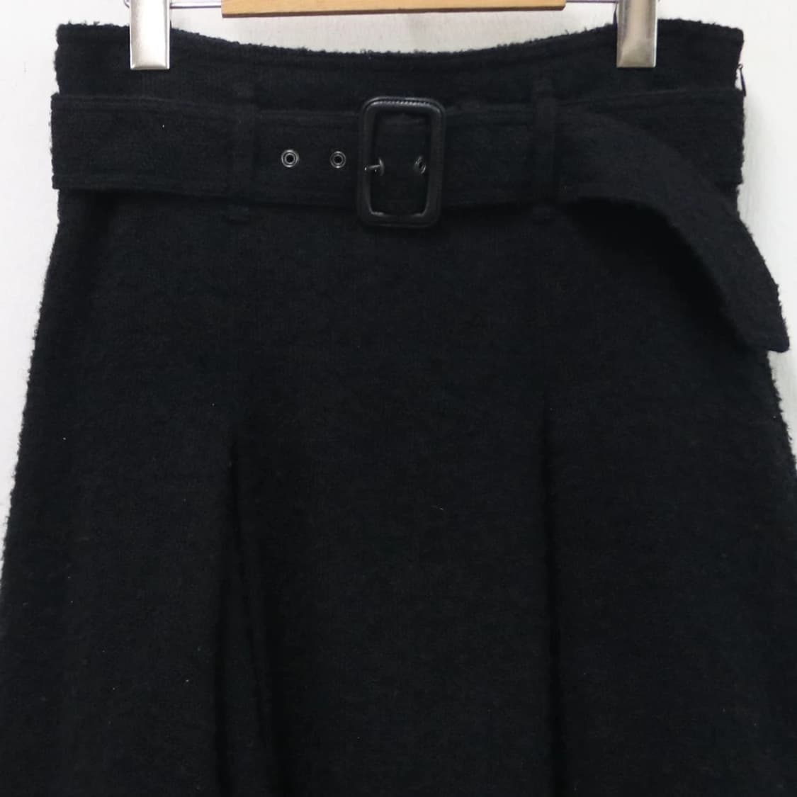 버버리 울 혼방 벨트 포인트 미디 스커트 60888 상품이미지3