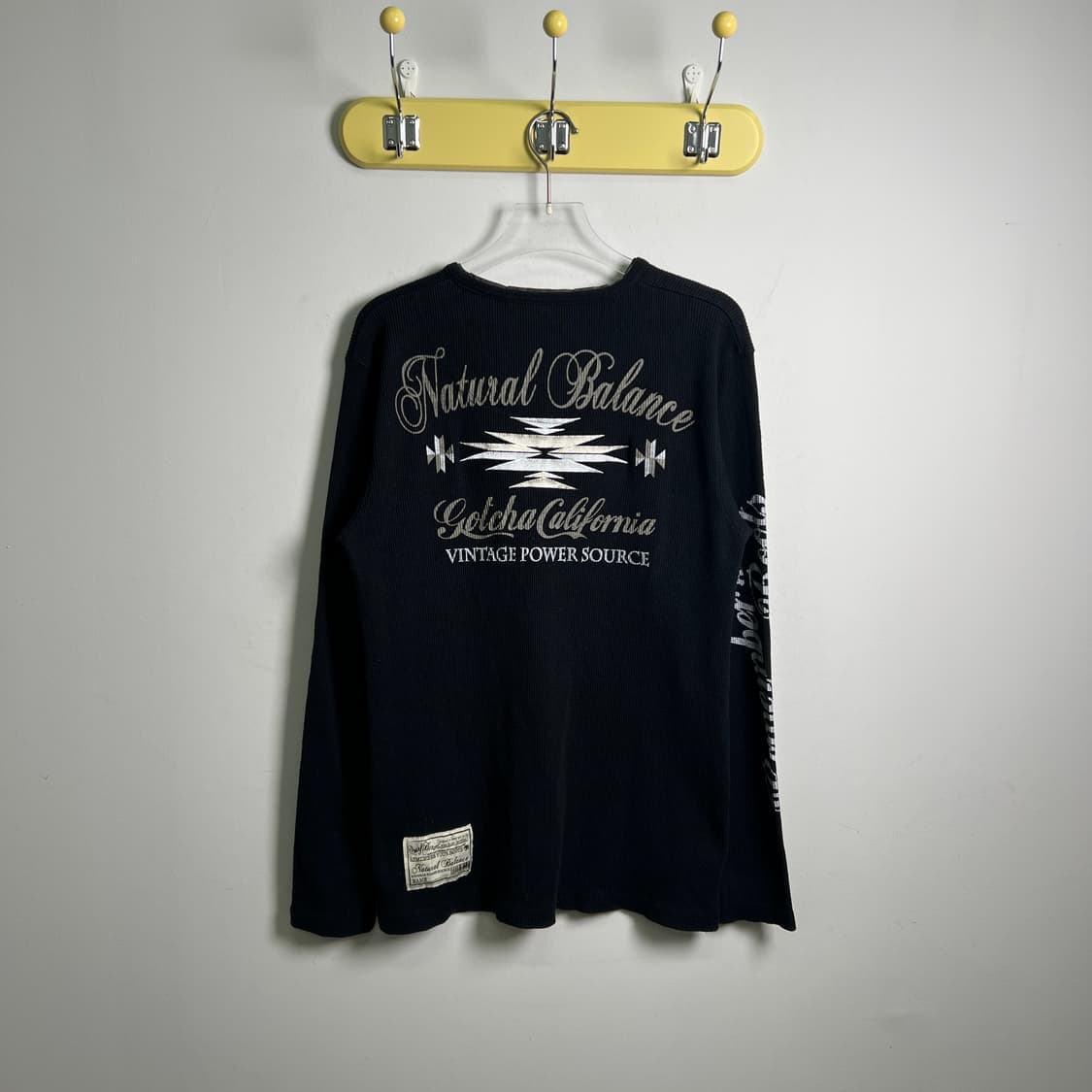 Gotcha 갓챠 나바호 블랙 와플 롱슬리브 XL 상품이미지2