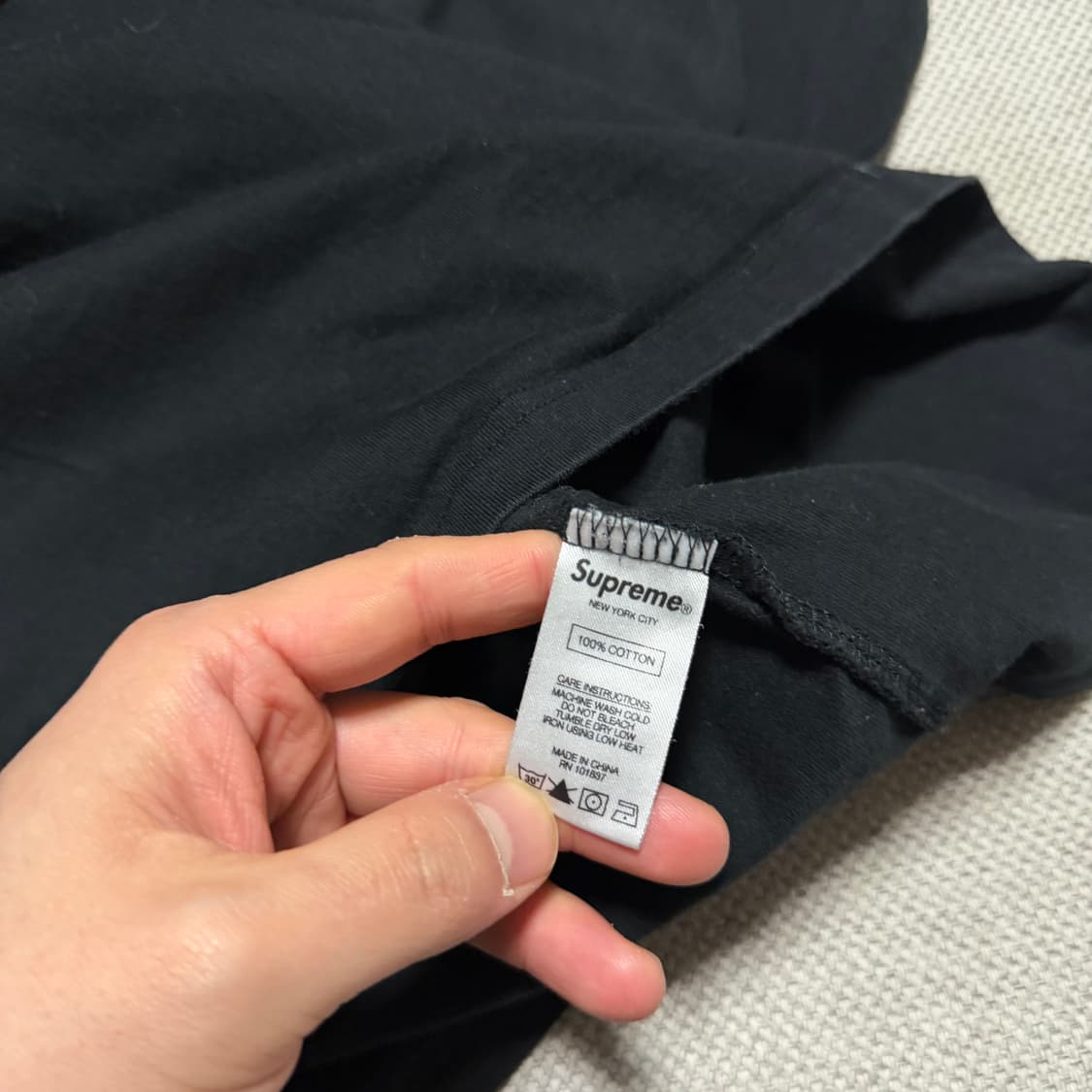 슈프림 뉴욕 코튼 롱슬리브 상품이미지3