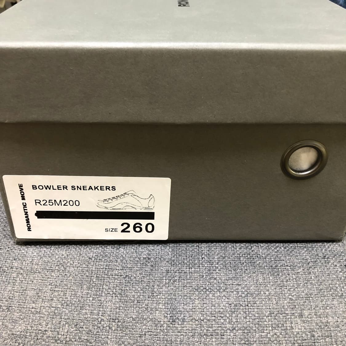 로맨틱무브 보울러스니커즈 260 풀박스 상품이미지7