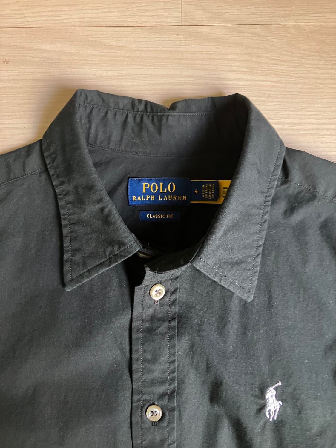 Polo Ralph Lauren 클래식핏 블랙 셔츠 상품이미지3