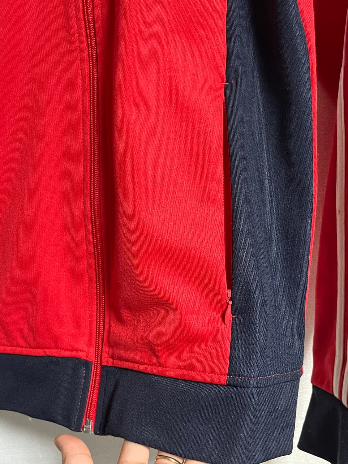 아디다스 유로파 져지 트랙탑 파이어버드 레드 90 상품이미지3