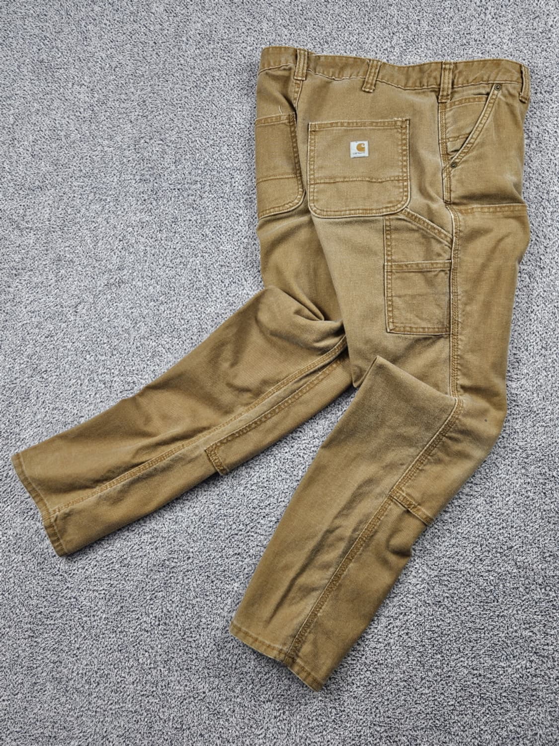 칼하트 코튼 더블니 워크팬츠 ( 8SIZE ) / 9706 상품이미지3