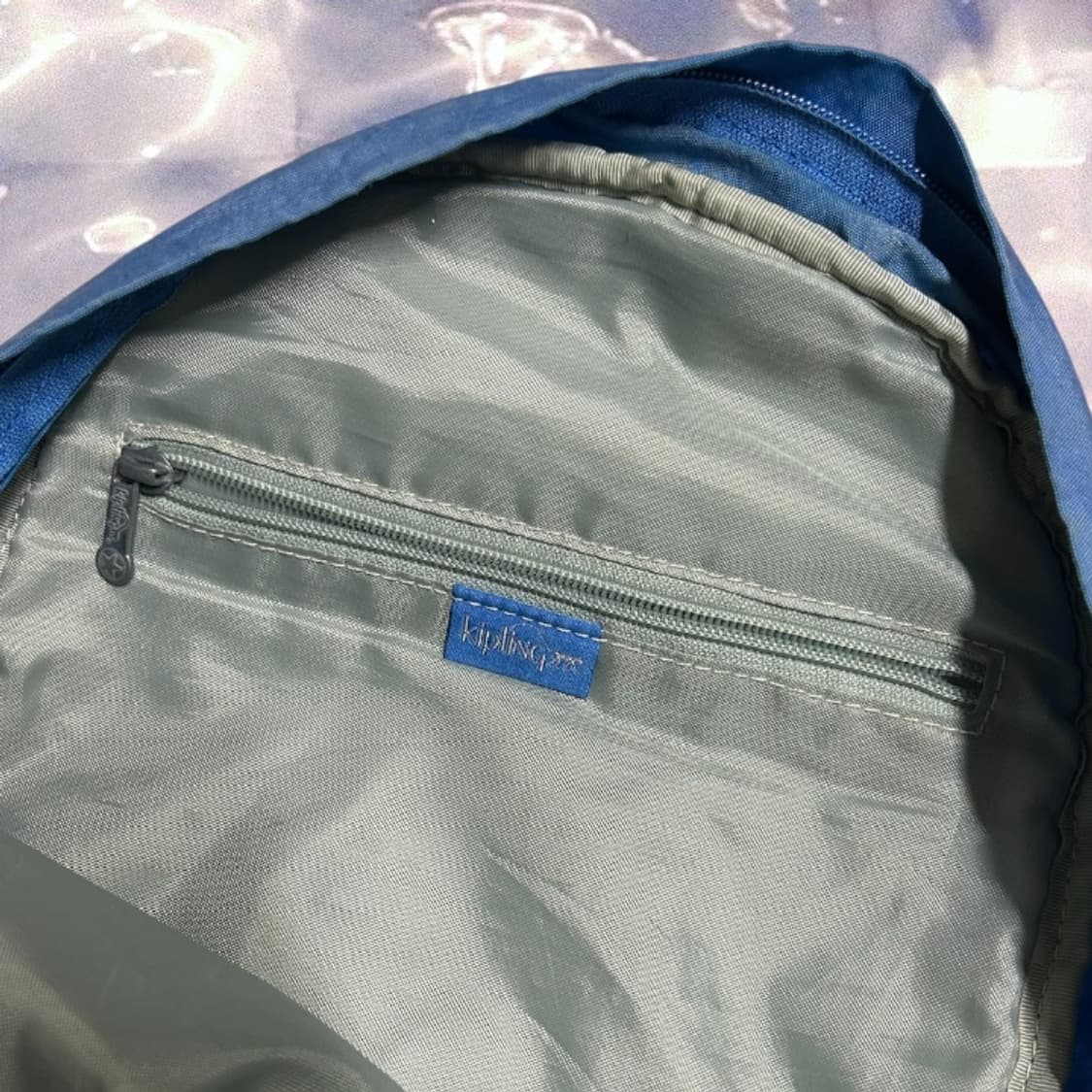 키플링 백팩 가방 스카이 블루 하늘 y2k 상품이미지3