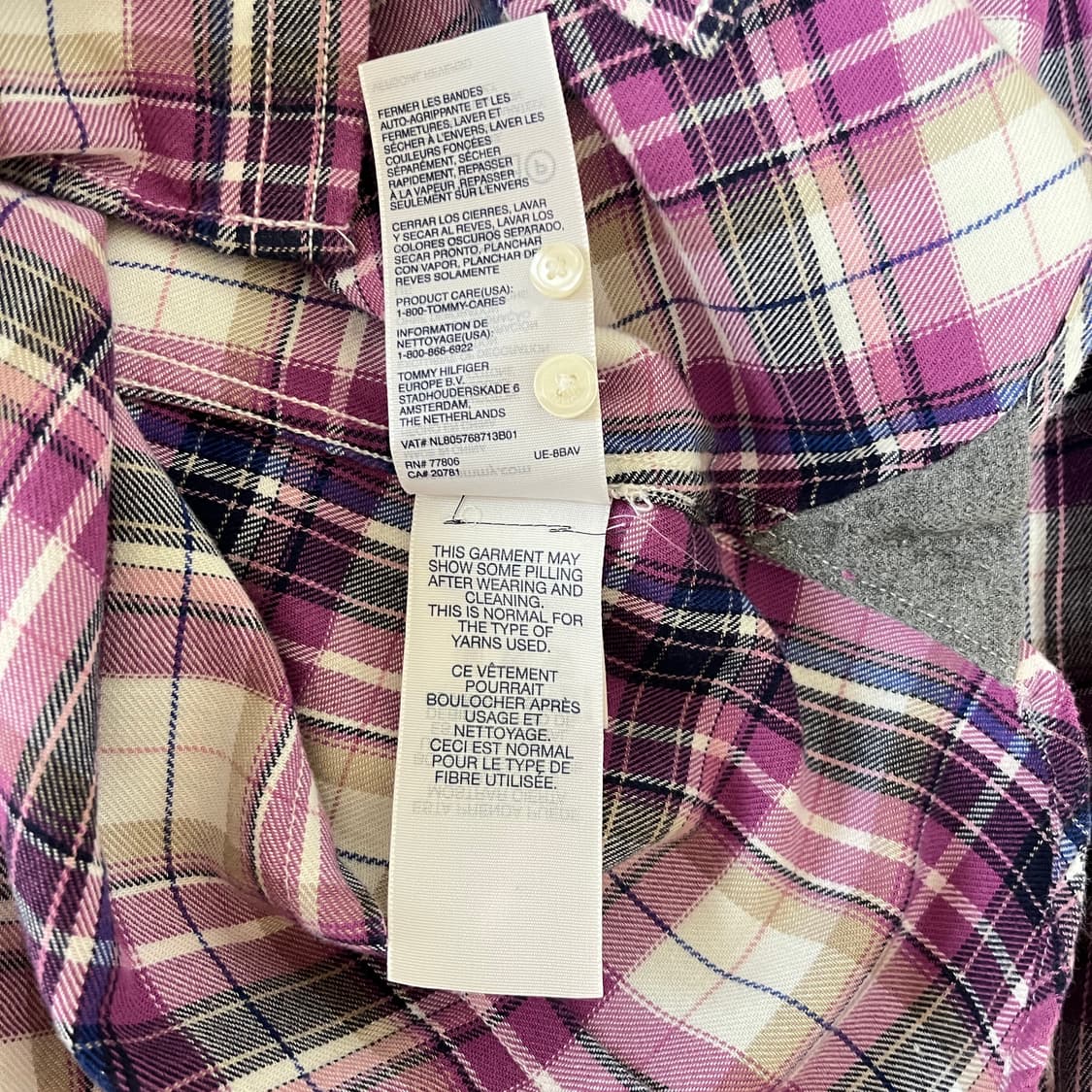 TOMMY HILFIGER 체크 여성 셔츠 남방 상품이미지9
