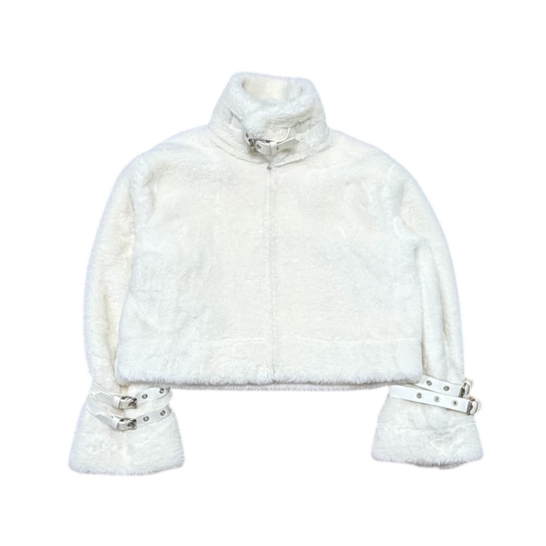  (W)페이크 퍼 버클 자켓 상품이미지1