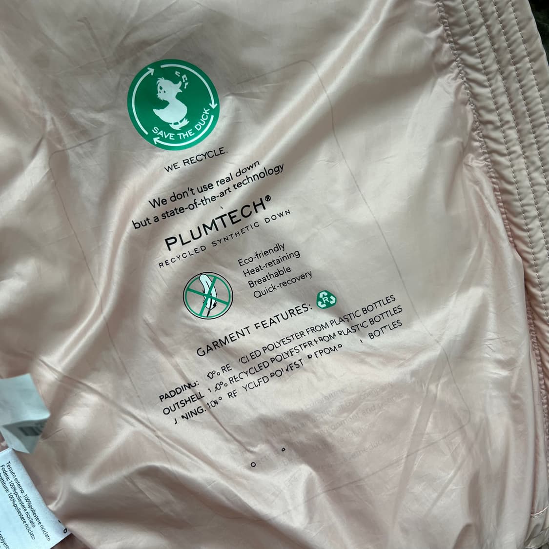 0) 세이브더덕 하이넥 패딩 상품이미지7