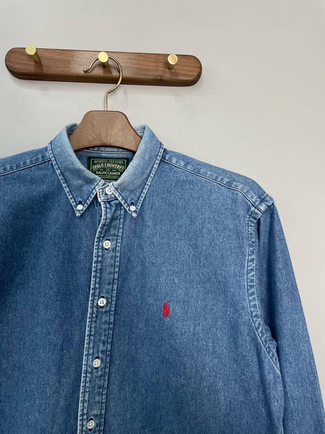 폴로 랄프로렌 아메리칸 컨트리 라인 데님 셔츠 H2136 상품이미지3