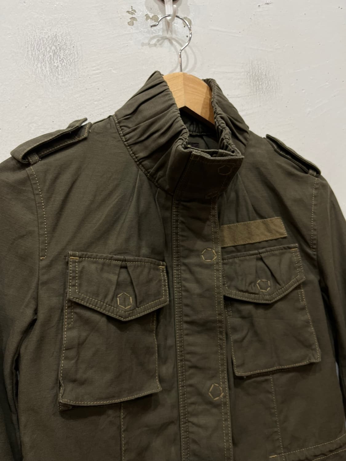 CHELSEAGARB 밀리터리 필드자켓 우먼즈 Made in JAPAN 상품이미지3