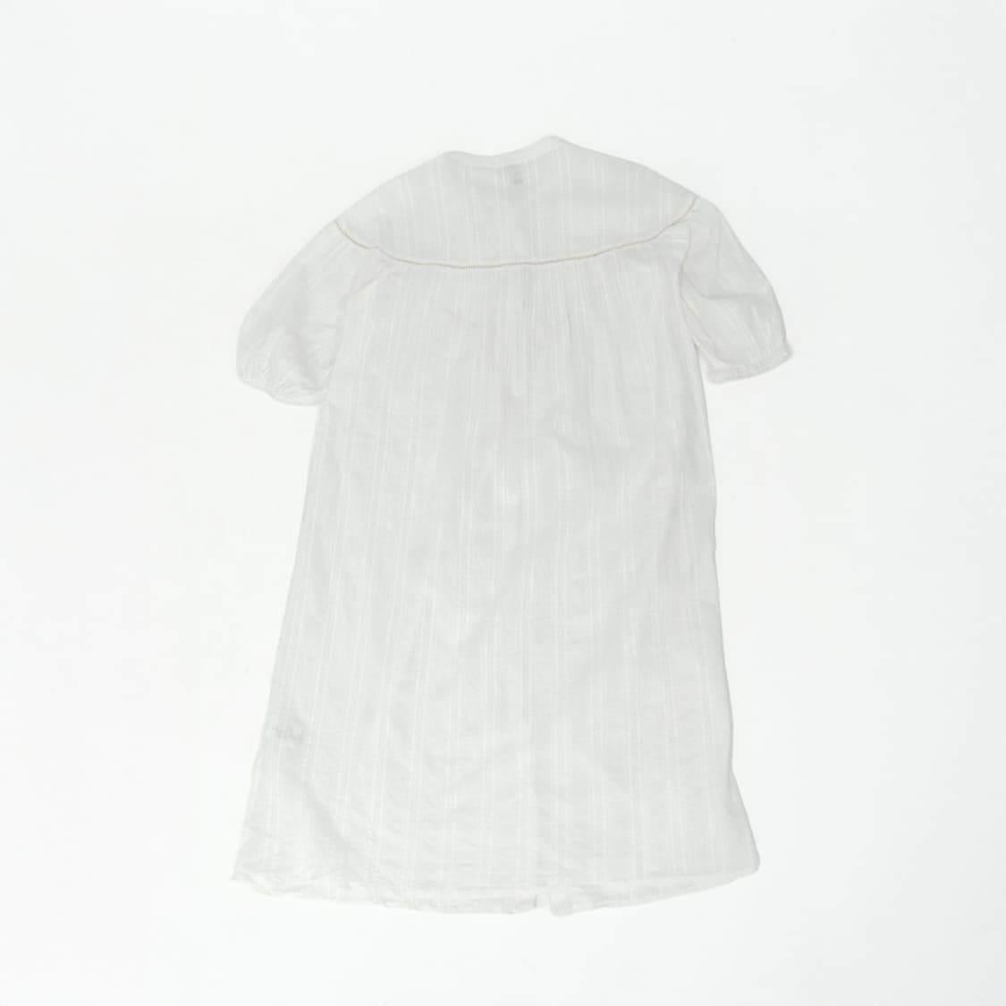 화이트 버튼 롱 원피스 상품이미지6