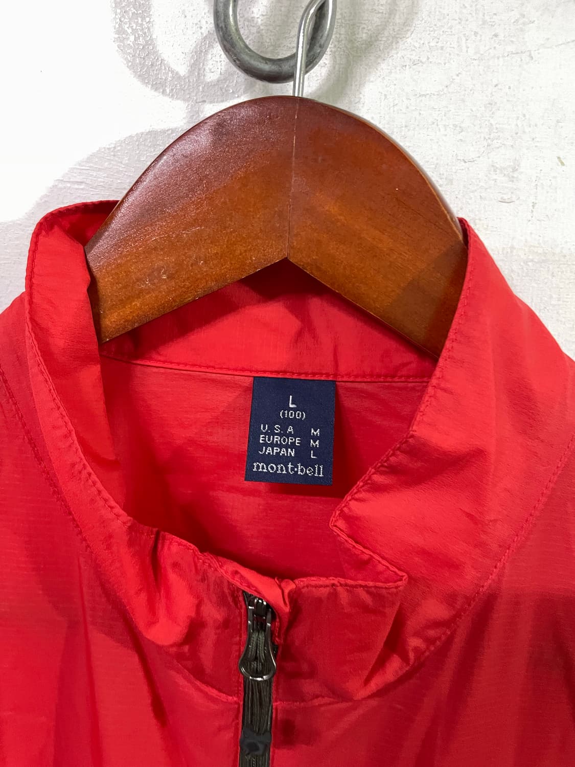 몽벨 퍼텍스 바람막이 초경량 윈드러너 자켓 100 L 사이즈 상품이미지4